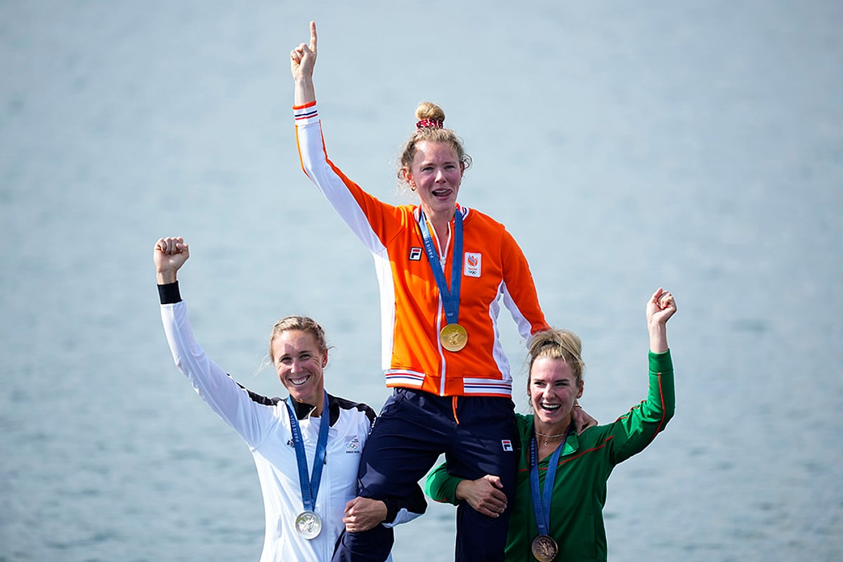 2024 Paris Olympics Rowing Medallists_women's single sculls rowing final